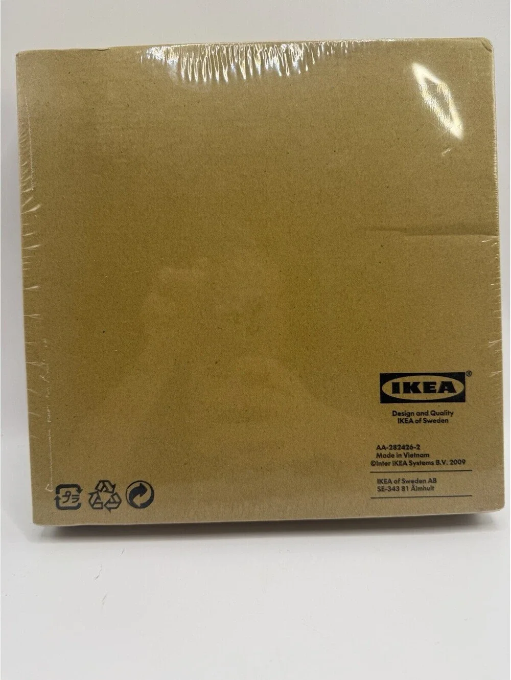 IKEA KNYCK Napkin Holder Black NIB